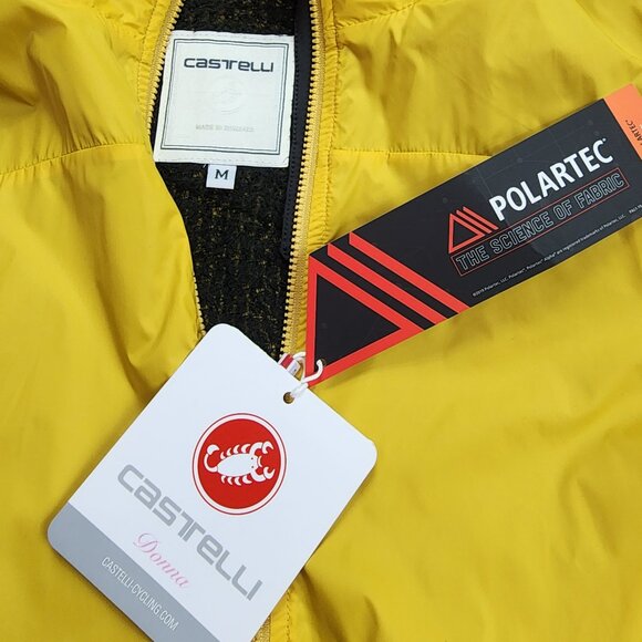 New Castelli Donna Unlimted Puffy Zip Cycling Bike Jacket Women (M) - Picture 3 of 10
